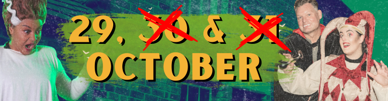 Halloween Pop Up Updated Message