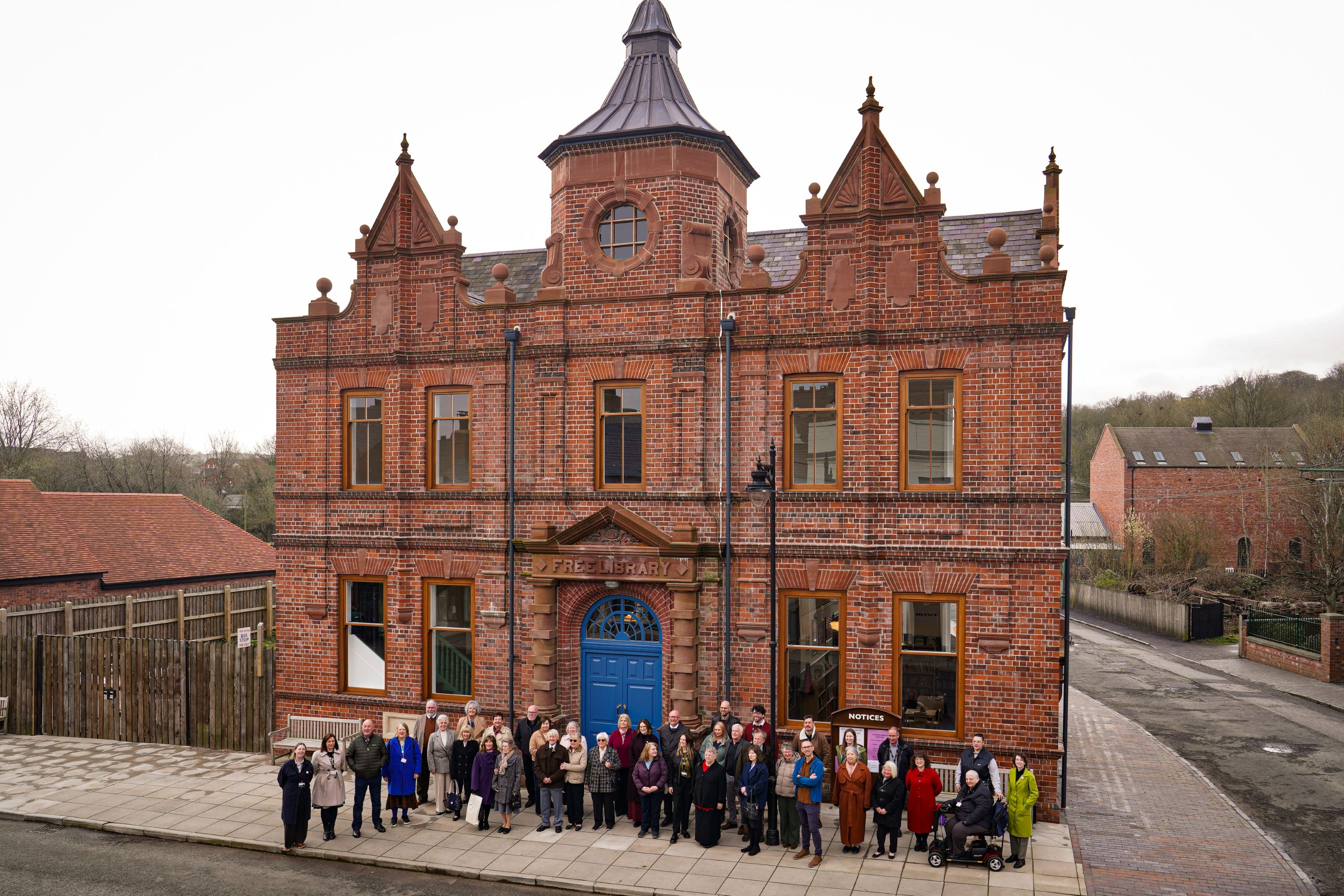 Woodside Library At Black Country Living Museum preview opening