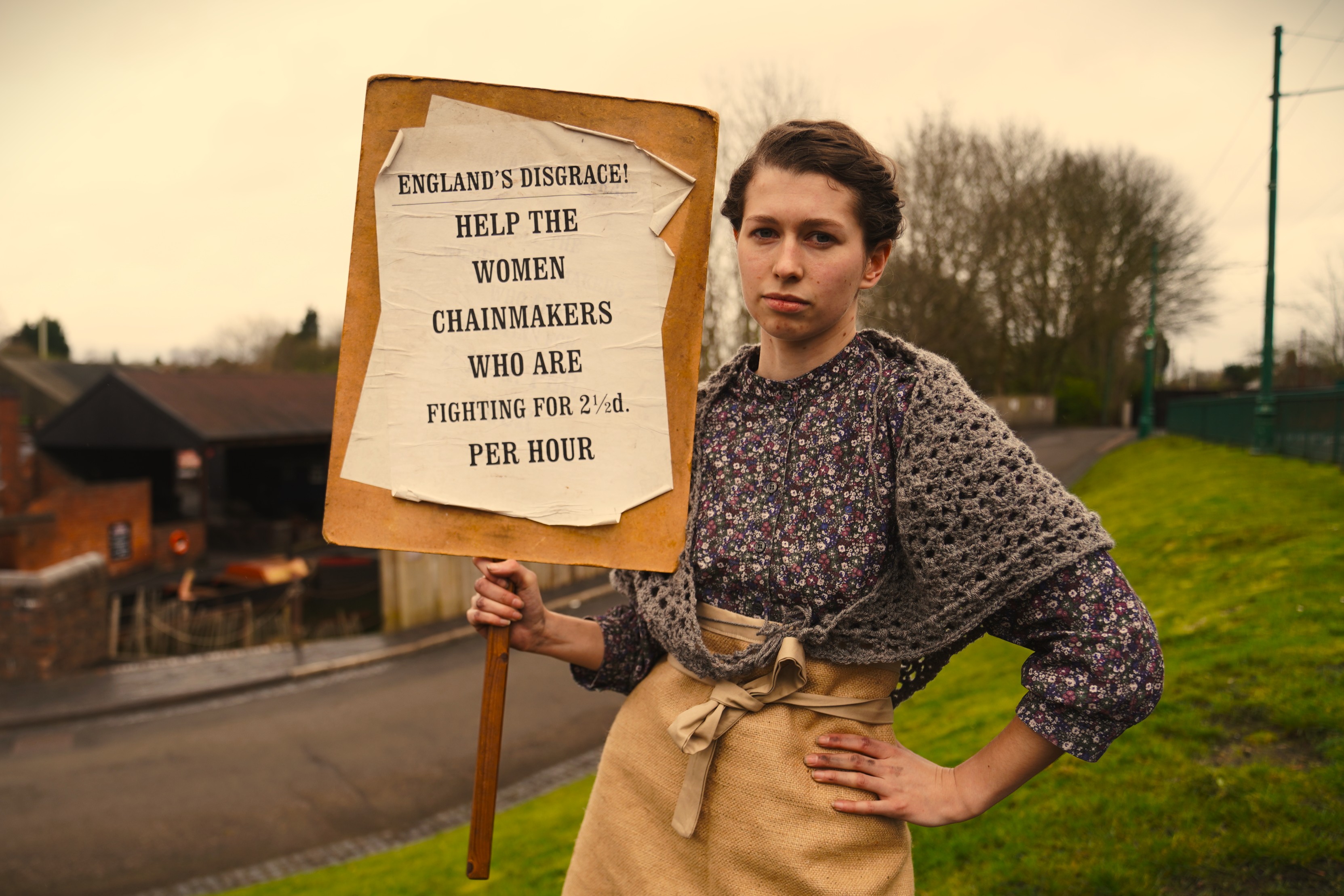 Emily J Chainmaker Strike Protest (11)